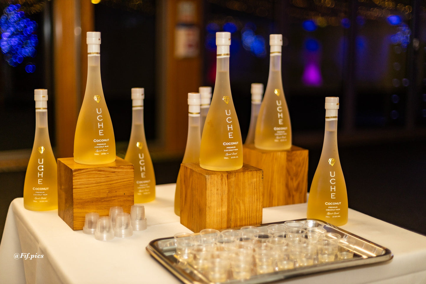 Uche Premium Coconut Rum 70cl - Uche Premium Flavoured Rum